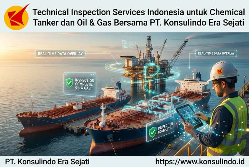 Technical Inspection Services Indonesia untuk Chemical Tanker dan Oil & Gas Bersama PT. Konsulindo Era Sejati